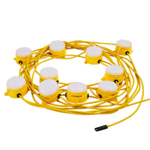 Stanley 110V LED 10x8W 22-Metre Festoon Work Light - SXLS31362ES