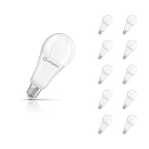 Ledvance GLS LED Light Bulb Dimmable E27 20W (150W Eqv) Warm White 10-Pack - AC45054
