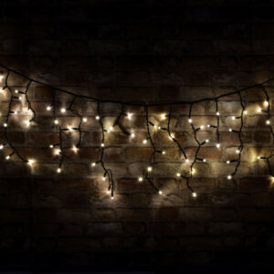 Lyyt 3.6m 180 Warm White LED Connectible Multi-Sequence Icicle String Lights - 155.398UK