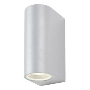 Zink ANTAR Outdoor Up and Down Wall Light Silver - ZN-20930-SIL