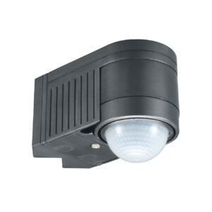 Zink PIR Sensor Corner 360° Alia Dark Grey 12-Metre Range - ZN-25152-DGRY