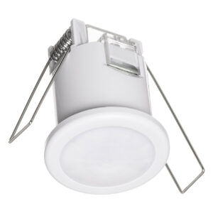 Zink PIR Sensor Recessed 360° Loca White 8-Metre Range - ZN-25155-WHT