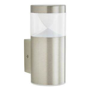 Zink POLLUX 4W LED Outdoor Wall Lantern Stainless Steel - ZN-38614-SST