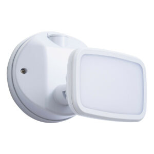 Zink LYNN LED Security Spotlight 10W Cool White in White - ZN-38627-WHT