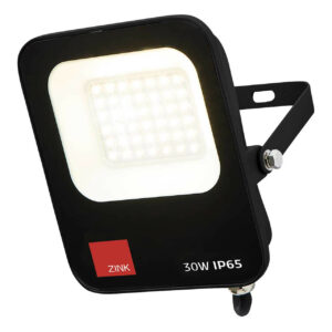 Zink REINA LED Slimline Floodlight 30W Daylight Black - ZN-38688-BLK