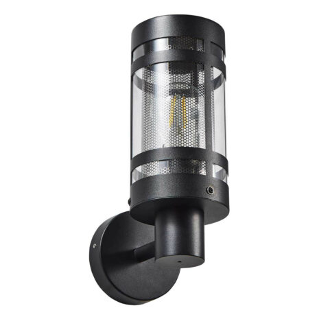 Zink GADA Outdoor Wall Light Black & Stainless Steel - ZN-40004-BLK/SST