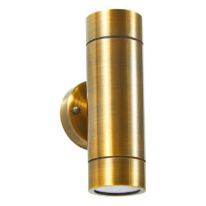 Zink BRAC Outdoor Up and Down Wall Light Brass - ZN-41102-RBRS