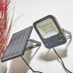 Zink DENBY 450lm LED Solar Floodlight Grey - ZN-42052