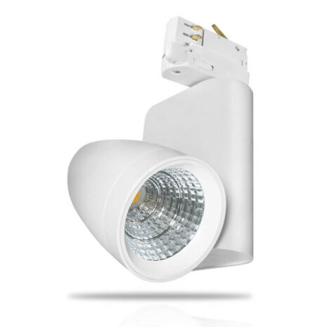 Phoebe LED Track Light 12W Warm White Ares 30° White - 6690