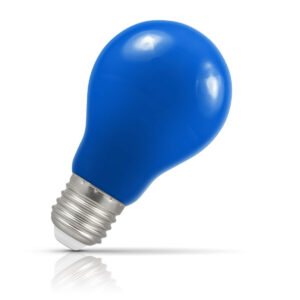 Crompton GLS LED Light Bulb E27 1.5W (15W Eqv) Blue IP65 - 4115