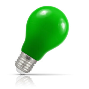 Crompton GLS LED Light Bulb E27 1.5W (15W Eqv) Green IP65 - 4139