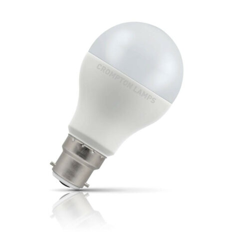 Crompton GLS LED Light Bulb Dimmable B22 14W (100W Eqv) Warm White Opal - 11892