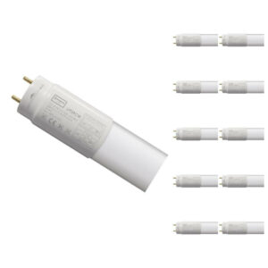 Crompton T8 LED Tube Light 2ft 9W (18W Eqv) Cool White 10-Pack - LFT29CW