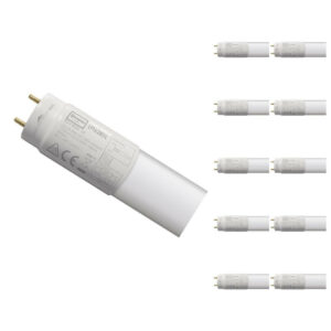 Crompton T8 LED Tube Light 6ft 28W (70W Eqv) Daylight 10-Pack - LFT628DL