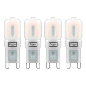 Crompton G9 Capsule LED Light Bulb 2.5W (25W Eqv) Warm White 4-Pack Opal - 3415