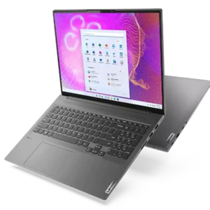 82QQ003QUK Lenovo Yoga Slim 7 Pro 16 - Storm Grey AMD Ryzen™ 5 5600H Processor (3.30 GHz up to 4.20 GHz)/Windows 11 Home 64/512 GB SSD M.2 2280 PCIe TLC