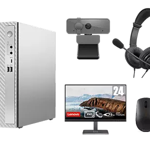 90VTBUNDLEIC Lenovo IdeaCentre Bundle - 4 13th Generation Intel® Core™ i5-13400 Processor (E-cores up to 3.30 GHz P-cores up to 4.60 GHz)/Windows 11 Home 64/512 GB SSD  TLC