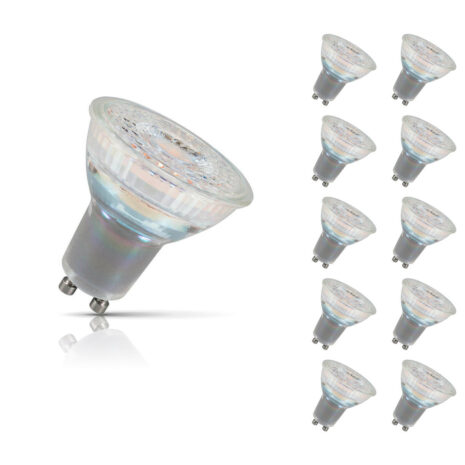 Cromptons LED Dim To Warm GU10 Bulbs 5.5W (10 Pack) Warm White (50W Eqv) - 9738