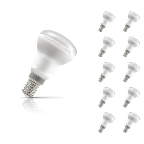 Crompton R39 Reflector LED Light Bulb E14 4.5W (35W Eqv) Warm White 10-Pack - 12707