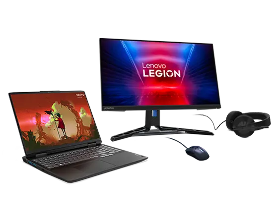 CASUALUK3 Lenovo IdeaPad Gaming 3 16ARH7 R7 16G 1T 11H + Legion Y25-30 + Legion M300s + Legion H200 AMD Ryzen™ 7 6800H Processor (3.20 GHz up to 4.70 GHz)/Windows 11 Home 64/1 TB SSD