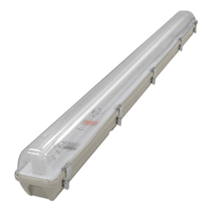 Phoebe IP65 Fitting 4ft Single Manto (LED T8 Ready) Non-Corrosive - 10611