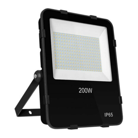 Phoebe LED Floodlight 200W Cool White with Photocell Sensor Black Powder Coat - 14206