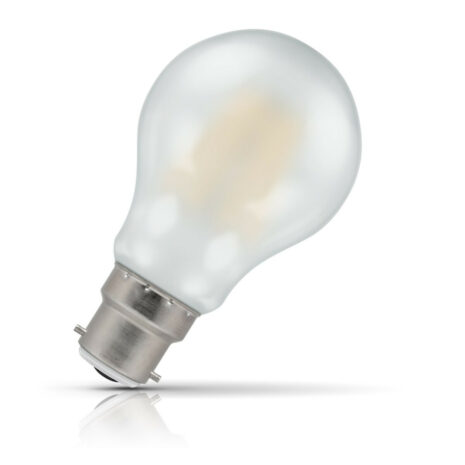 Crompton GLS LED Light Bulb Dimmable B22 5W (40W Eqv) Warm White Filament Pearl - 5938