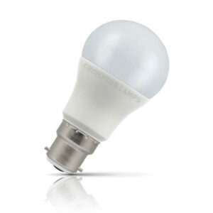 Crompton GLS LED Light Bulb B22 5.5W (40W Eqv) Warm White Opal - 11694