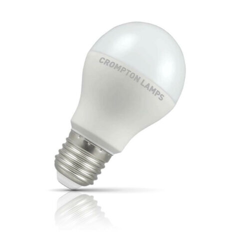 Crompton GLS LED Light Bulb E27 8.5W (60W Eqv) Cool White Opal - 11748