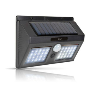 Lyyt LED Security Light 40 LED Solar IP44 Daylight Black - 154.843UK