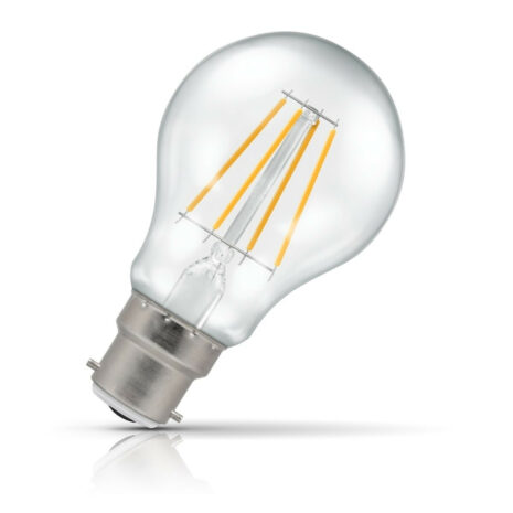 Crompton GLS LED Light Bulb Dimmable B22 7.5W (60W Eqv) Warm White Filament - 4207