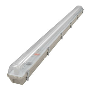 Phoebe IP65 Fitting 6ft Single Manto (LED T8 Ready) Non-Corrosive - 5235