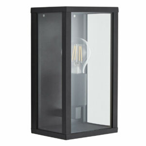 Zink CHINON Outdoor Panel Box Lantern Black - ZN-38640-MBLK