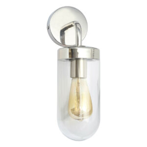 Zink KEW Outdoor Wall Lantern Polished Stainless Steel - ZN-31808-POLSST