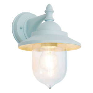 Zink LEEK Outdoor Mini Fisherman's Lantern Pale Blue - ZN-31757-PBLU