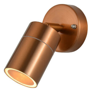 Zink LETO Outdoor Adjustable Spotlight Copper - ZN-26536-COP