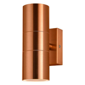 Zink LETO Outdoor Up and Down Wall Light Copper - ZN-20941-COP