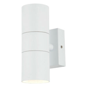 Zink LETO Outdoor Up and Down Wall Light Textured White - ZN-20941-WHT