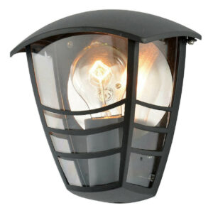 Zink PERDITA Outdoor Half Lantern Black - ZN-25464-BLK