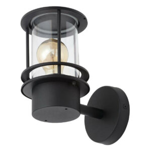 Zink LEONIS Outdoor Wall Lantern Black - ZN-34003-BLK