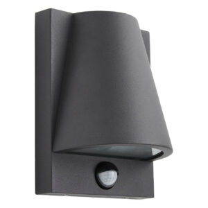 Zink VESOUL Outdoor Wall Light with PIR Anthracite Grey - ZN-38624-ANTH